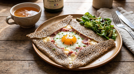 Ham, Gruyere, and Egg Galette (The Savory French Brunch Classic)